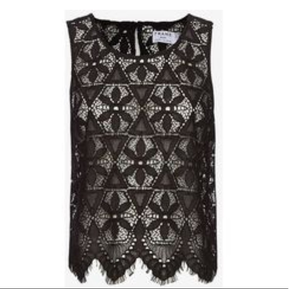 Frame Lace Top